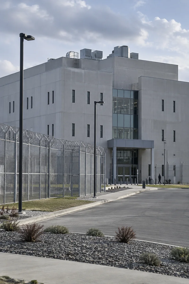 Correctional facility with rooftop mechanical units serviced by QPH in Indiana