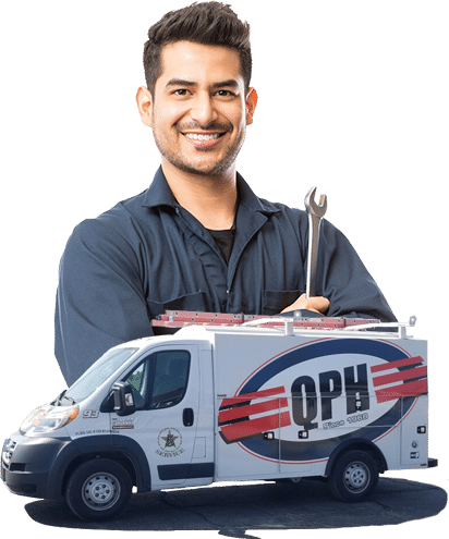 QPH HVAC and Plumbing Service Van in Rochester Indiana